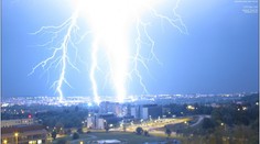 Neuvěřitelné záběry! Bouře do Česka přinesla velké množství blesků. FOTO
