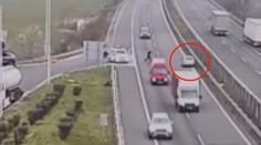 Seniorka se otočila na slovenské dálnici a rozjela se proti dalším autům