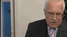 Prezident Klaus poskytl TV Nova exkluzivní rozhovor