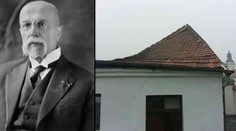Zlé znamení? Střecha domu, kde žil v dětství Masaryk, se propadla