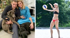 Nausch Sluková po smolné olympiádě opět září štěstím. Bude maminkou