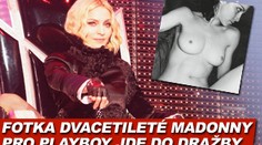 Nahá mladičká Madonna jde do dražby