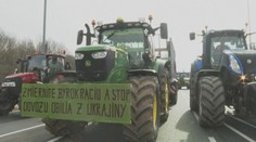 Na hraničních přechodech protestují zemědělci. Vadí jim Green Deal a levné obilí z Ukrajny