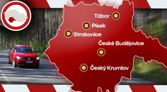 SJÍZDNOST SILNIC: Na některých jihočeských vozovkách se tvoří ledovka, jedna silnice je nesjízdná