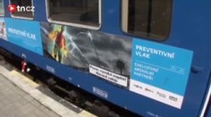 Dráhy budou opět varovat preventivním vlakem