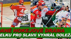 Hokejovou přestřelku vyhrála Slavia