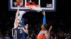 Satoranského body nestačily, New Orleans těsně padlo s Oklahomou