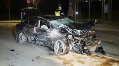 ŠÍLENEC: Do obce vletěl rychlostí 180 km/h. Tohle zbylo z jeho auta