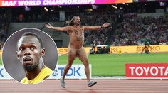Boltův večer okořenil i naháč! Co chtěl vzkázat celému světu? FOTO