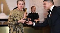 Herečce na party ukradli Oscara! "Je můj," hlásal zloděj na videu