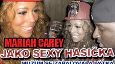 Polonahá sexy hasička Mariah Carey na žhavém večírku