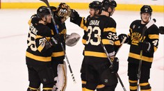 Pastrňák pomohl k výhře Bostonu, Neuvirth vychytal Toronto
