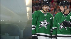 Hokejisté Dallasu byli v ohrožení! Uvnitř jejich letadla se objevil kouř