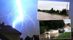 Na Česko se řítí pás bouřek, víkend přinese přízemní mrazíky i babí léto