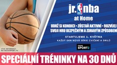 Zvedni se z gauče a udrž se ve formě díky projektu Jr. NBA at Home