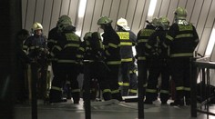 OBRAZEM: V pražském metru hořely odpadky