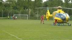 Chlapec dostal při fotbale ránu do hlavy, upadl do bezvědomí