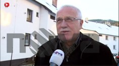 Klaus se potkal s Fischerem. U panáka na horách