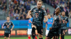 Kane řídil rekordní výhru, dal čtyři góly. Poprvé skóroval Mbappé
