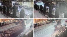 Brutální video: Kamion smetl tři chodce, dva z nich zabil!