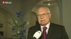 Klaus na Moravu nepojede. S penězi pro zaplavené domy by šetřil