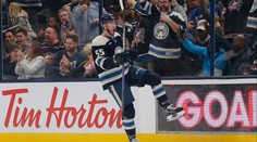 Pastrňák se opět trefil. Svůj premiérový gól v NHL vstřelil David Jiříček