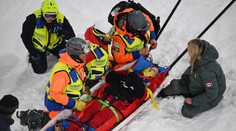 Další těžký pád na olympiádě. Tým lyžařky se ozval z nemocnice