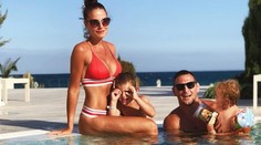 Krpálek si užívá na dovolené. S manželkou a dětmi vyrazil k moři