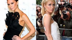 Paris Hilton a Victoria Beckham bojovaly v Londýně