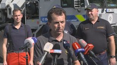 Pyrotechnik: Tolik velkých big bagů jsme na tlumení výbuchu letecké pumy ještě nepoužili