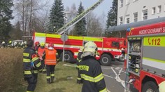 Požár v jablonecké nemocnici. Evakuovat museli desítky lidí