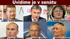 Koho uvidíme v Senátu: Okamuru, Čunka, Michálka či Wágnerovou