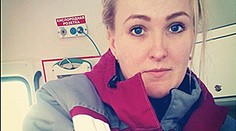 Nechutné selfie: Záchranářka Táňa (25) se fotila s umírajícími lidmi!