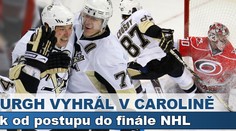 NHL: Pittsburgh vyhrál v Carolině a je krok od postupu do finále