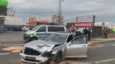 Zdrogovaný řidič zběsile ujížděl policii, na křižovatce smetl auto