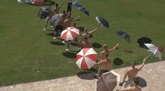 Nácvik choreografie finalistů soutěže Muž roku 2021
