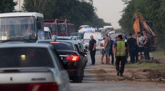 Rusové po explozích utíkají z Krymu. Pláže jsou prázdné a silnice ucpané