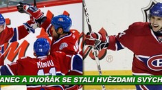 NHL: Dvořák a Plekanec vyhlášeni hvězdami svých zápasů