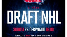 První fáze draftu do NHL již v pátek v noci! Sledujte jej živě na VOYO
