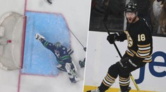 Momenty týdne v NHL: Zacha dal první gól v play-off, Šilovs čaroval lapačkou