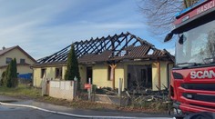 Tragický požár rodinného domu: V troskách hasiči našli ohořelé tělo