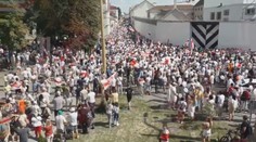 Statisíce lidí v ulicích. Odpor Bělorusů proti režimu stále sílí!