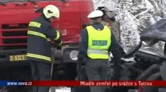 VIDEO: Mladík zemřel po srážce s tatrou