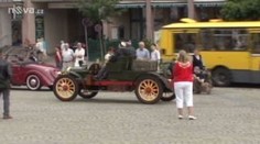 Závod historických automobilů v Třebíči