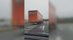 Blikání, troubení, najíždění. Pak kamioňák předvedl hrozivý manévr