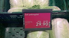 V obchodě našli jedovaté zelí. Prodával ho teplický Kaufland
