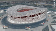 Olympiáda na webové mapě a 3D stadiony