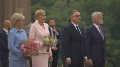 Polský prezident Duda navštívil Prahu. S Pavlem mluvili o obraně i infrastruktuře