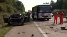 Hromadná nehoda zablokovala D11