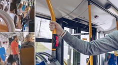 VIDEO: Samozvaný vyhazovač vykopl z autobusu muže bez roušky